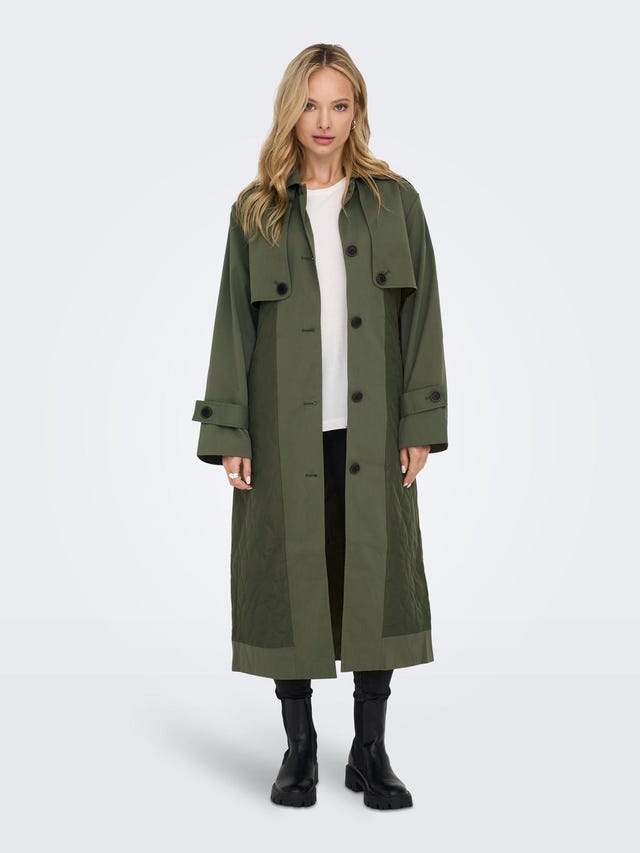 ONLY Quilted trench coat - 15293269