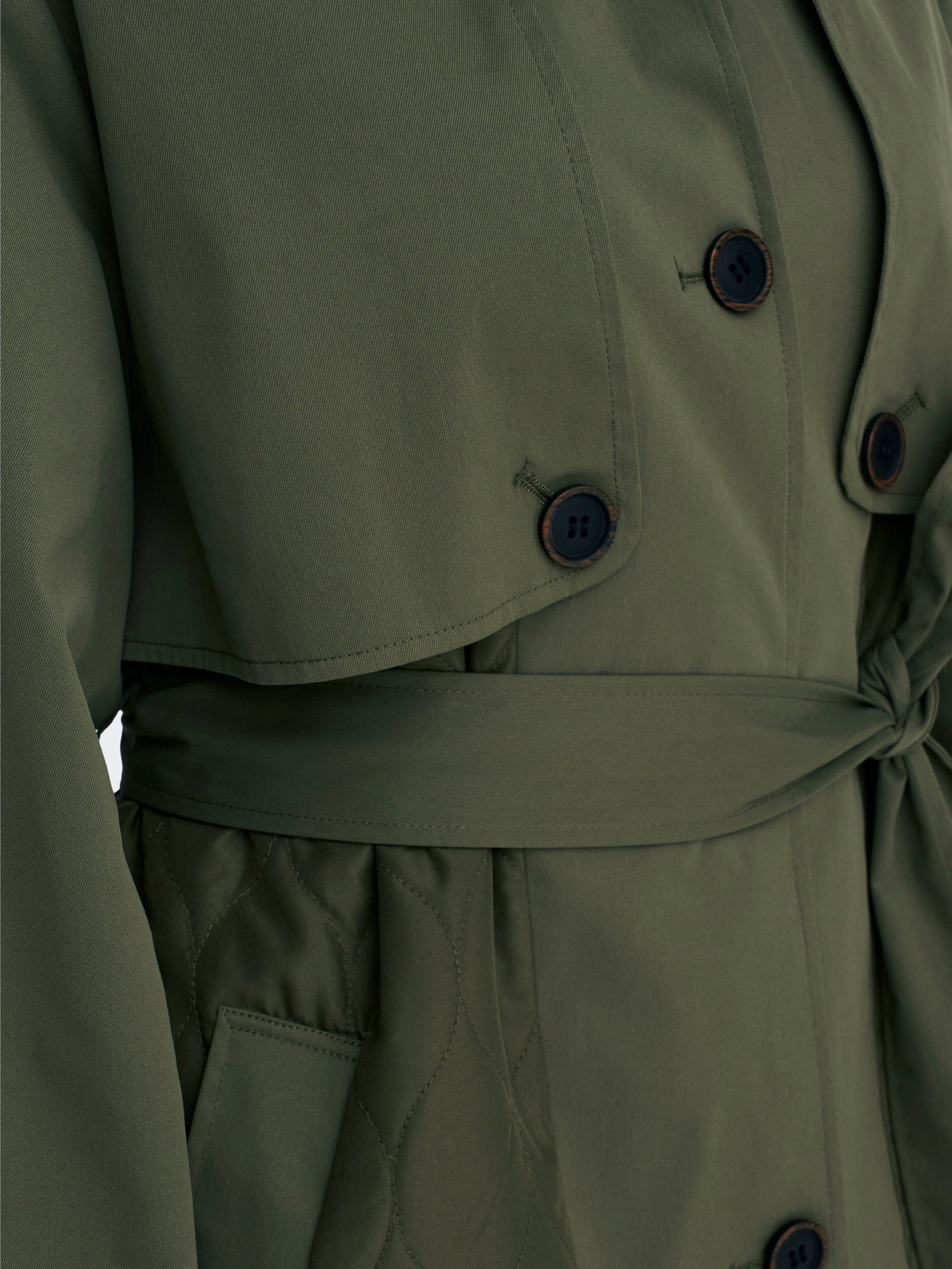 ONLORCHID Trench coat | Medium Green | ONLY® 
