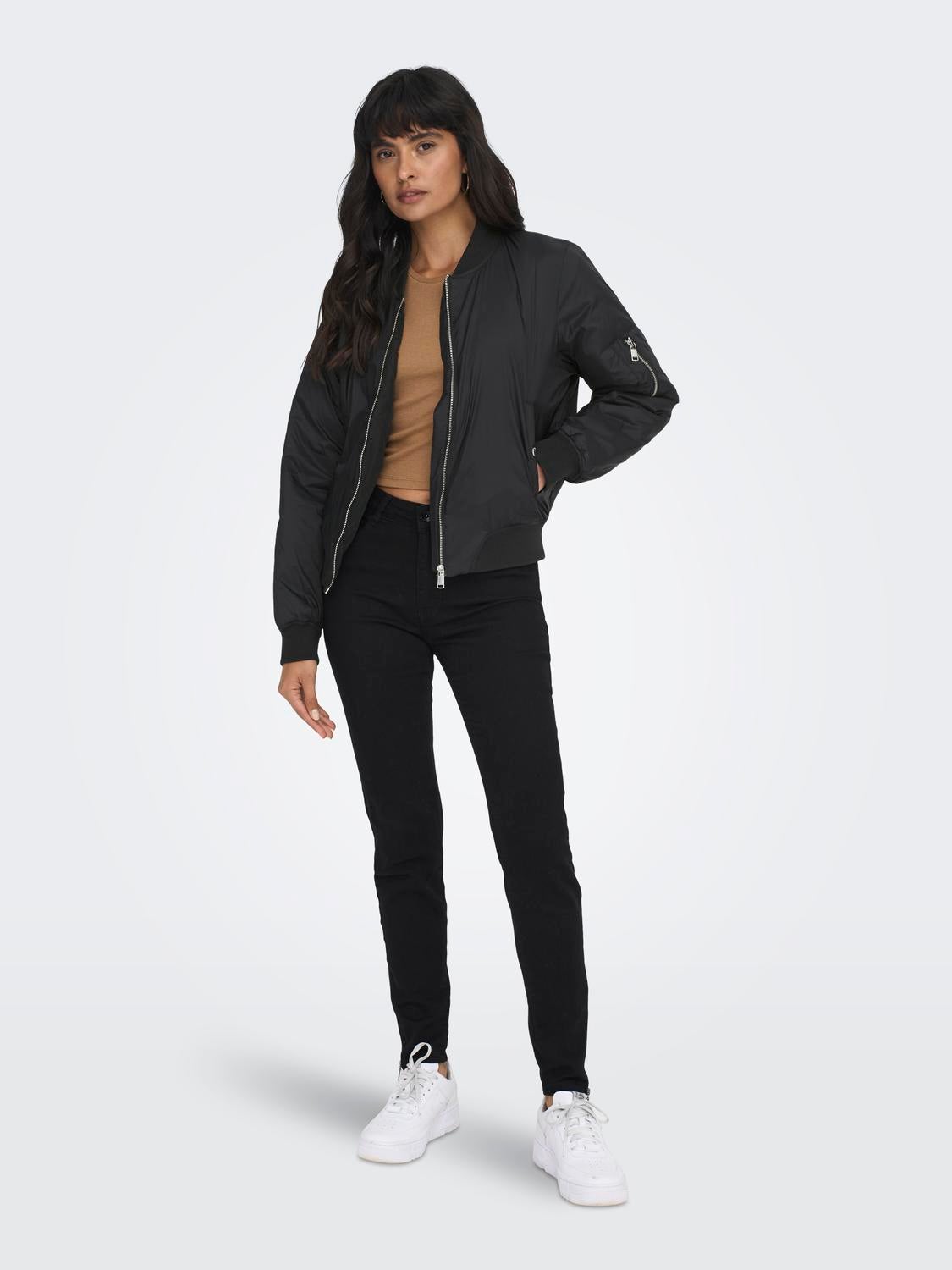 Only bomber jacket outlet womens