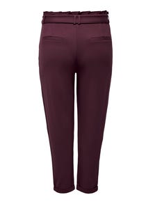 ONLY Curvy trousers with belt -Port Royale - 15293377
