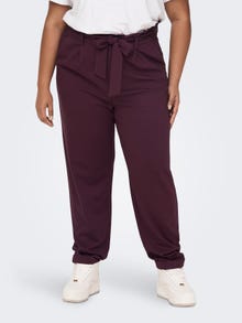 ONLY Curvy trousers with belt -Port Royale - 15293377