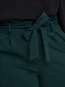 ONLY Pantalones Corte regular Cintura superbaja -Darkest Spruce - 15293377