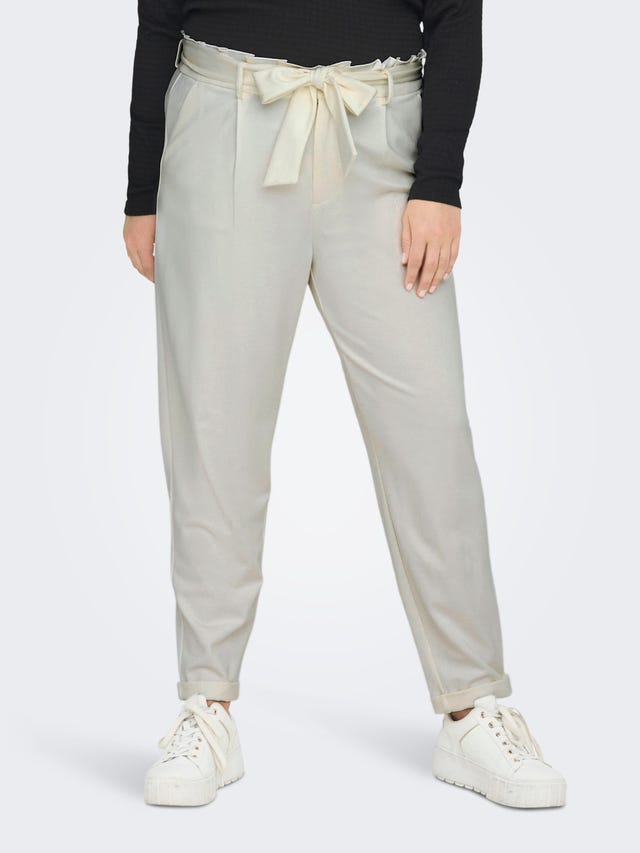 ONLY Curvy trousers with belt - 15293377