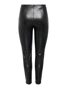 ONLY Leggings Slim Fit Taille moyenne -Black - 15293392