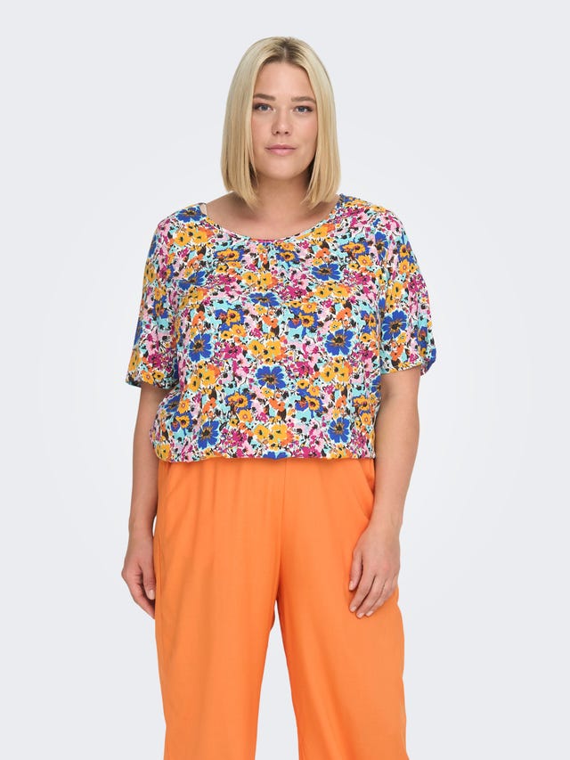 ONLY Curvy printed top - 15293505