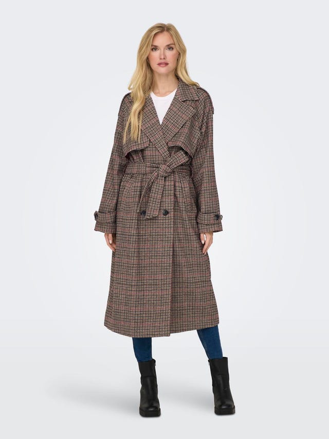 ONLY Trench-coats Col à revers - 15293556