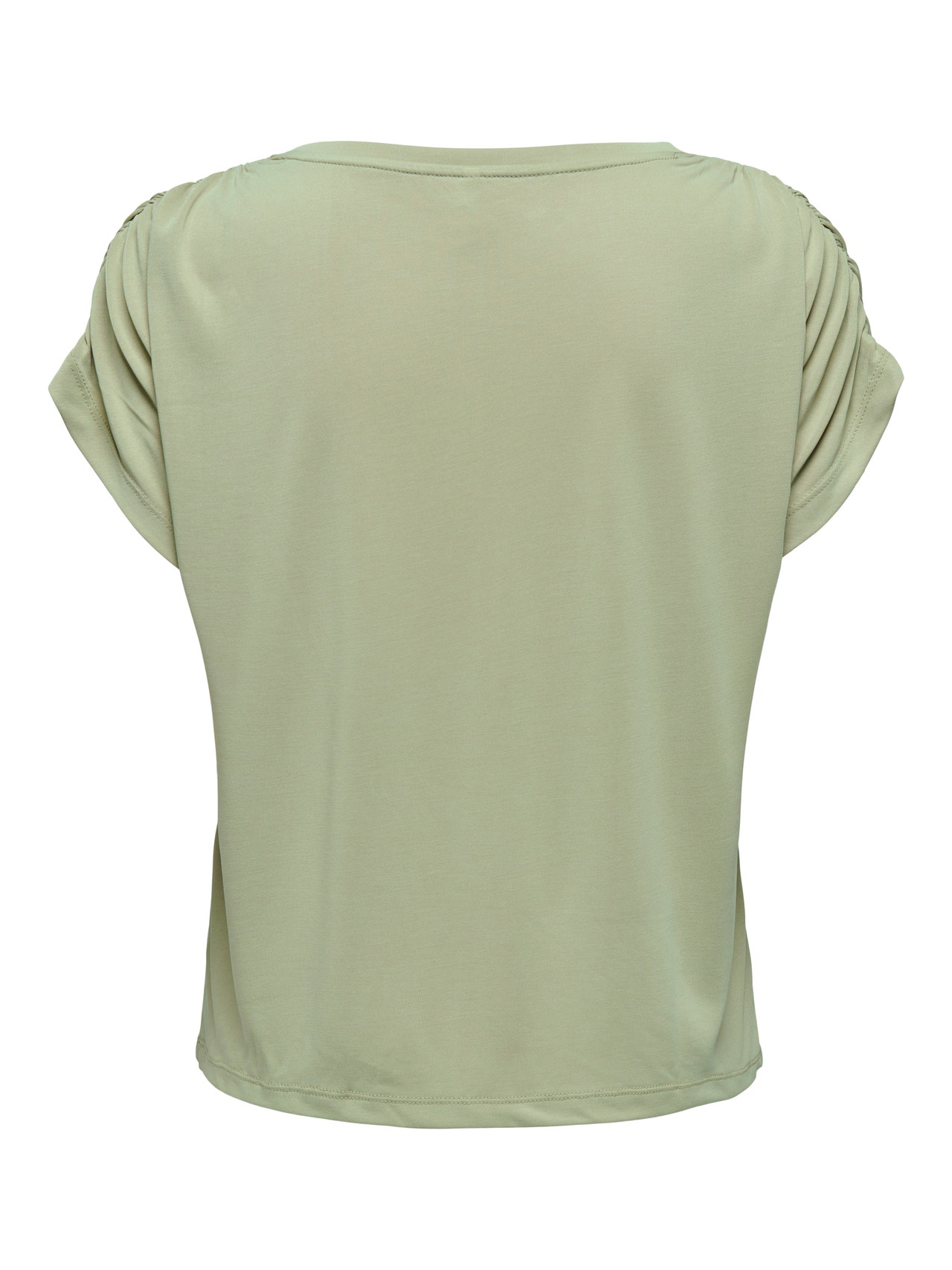 ONLY Regular Fit Round Neck Top -Moss Gray - 15293567