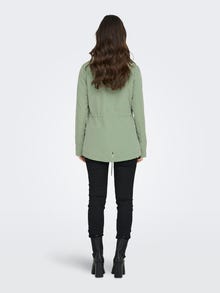 ONLY Capuchon Jas -Hedge Green - 15293592