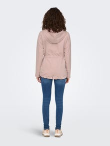 ONLY Hood Jacket -Adobe Rose - 15293592