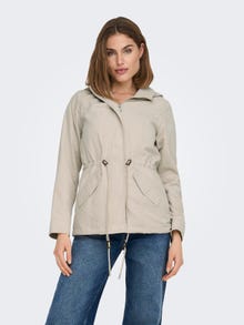 ONLY Hood Jacket -Silver Lining - 15293592