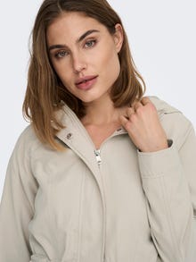 ONLY Solid color parka -Silver Lining - 15293592