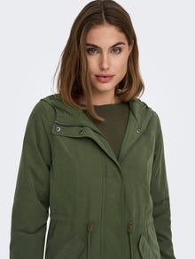 ONLY Solid color parka -Forest Night - 15293592