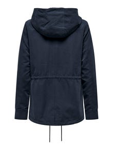 ONLY Solid color parka -Total Eclipse - 15293592