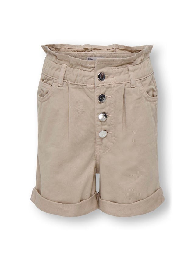 ONLY Baggy Fit Hohe Taille Shorts - 15293657