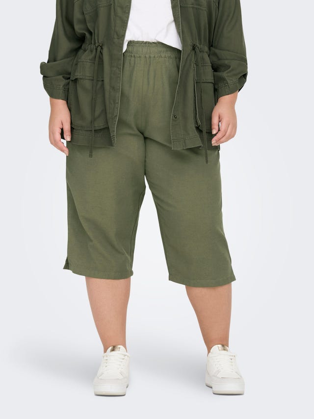 ONLY Pantalons Regular Fit Taille classique Fentes latérales - 15293683