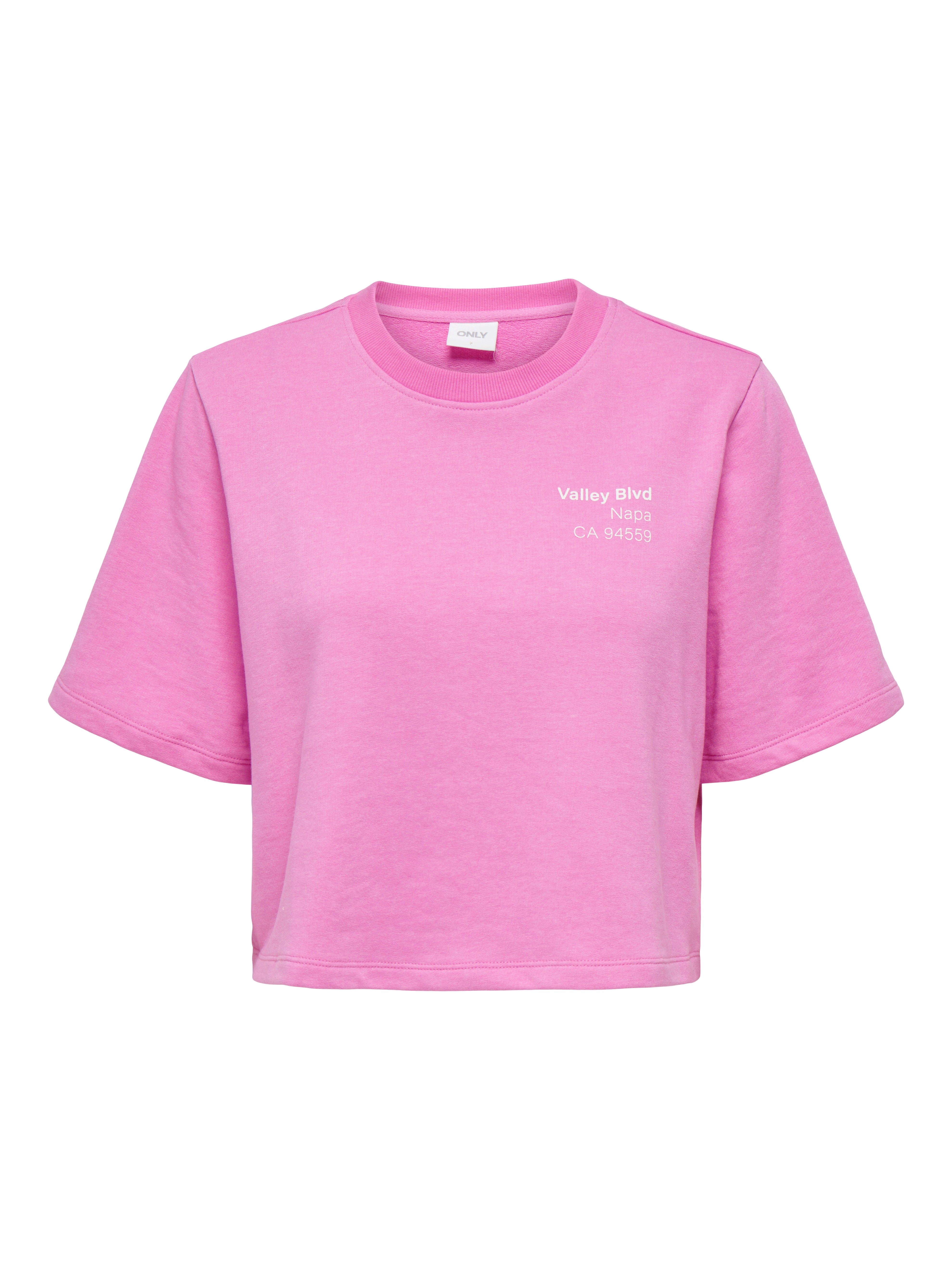 T shirt fuchsia discount pink