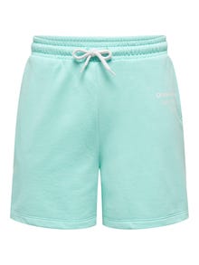ONLY Sweat shorts -Aruba Blue - 15293692