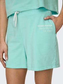 ONLY Regular Fit Shorts -Aruba Blue - 15293692