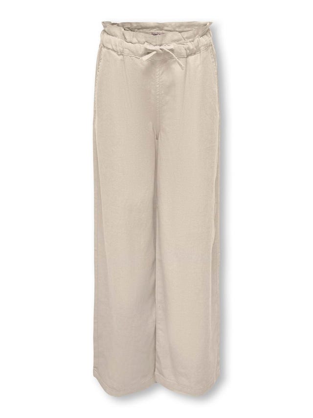 ONLY Wide Leg Fit Mid waist Trousers - 15293706