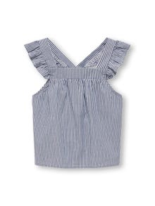 ONLY Regular fit Overhemd kraag Overhemd -Medium Blue Denim - 15293901
