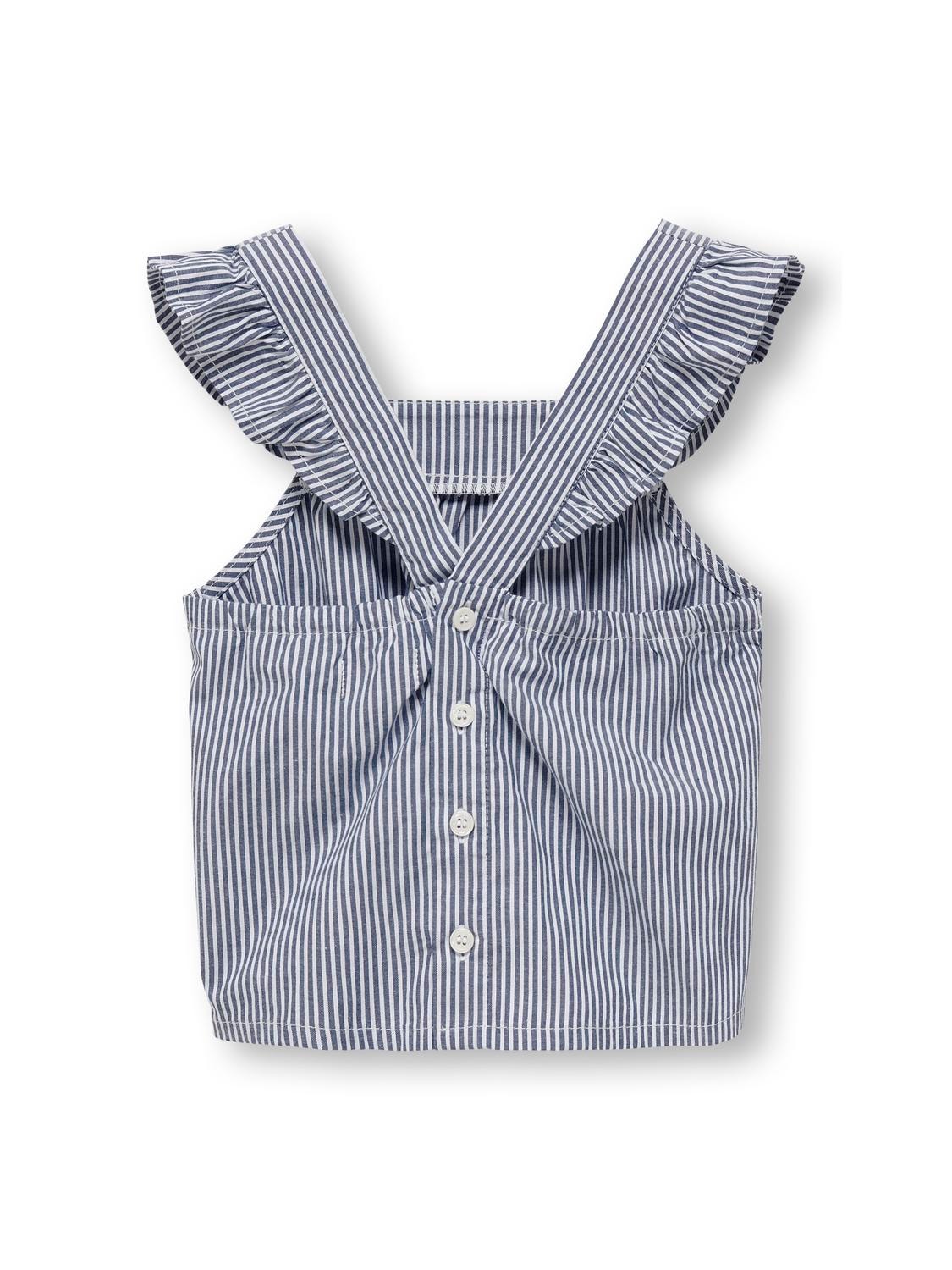 ONLY Normal geschnitten Hemdkragen Hemd -Medium Blue Denim - 15293901