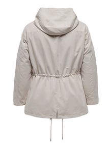 ONLY Hood Jacket -Silver Lining - 15293934