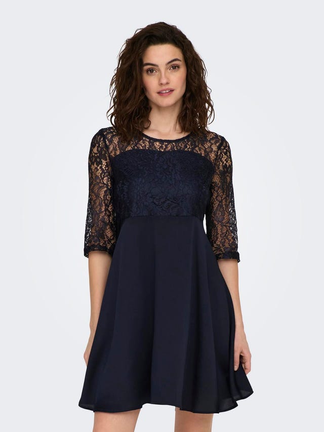 ONLY Short Lace Dress - 15293936