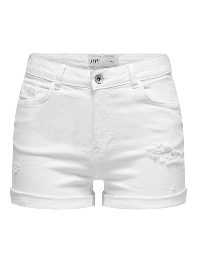 ONLY Tight Fit Mid waist Destroyed hems Shorts - 15293951