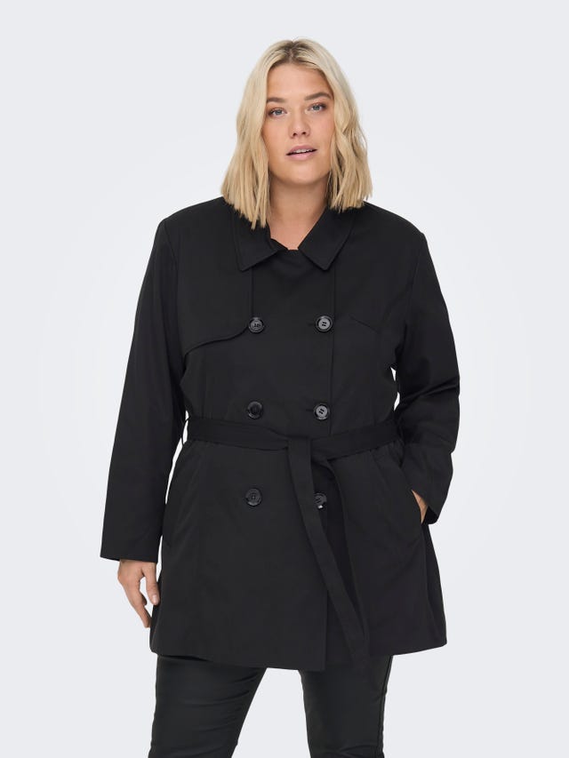 ONLY Curvy Solid colored Trenchcoat - 15293954