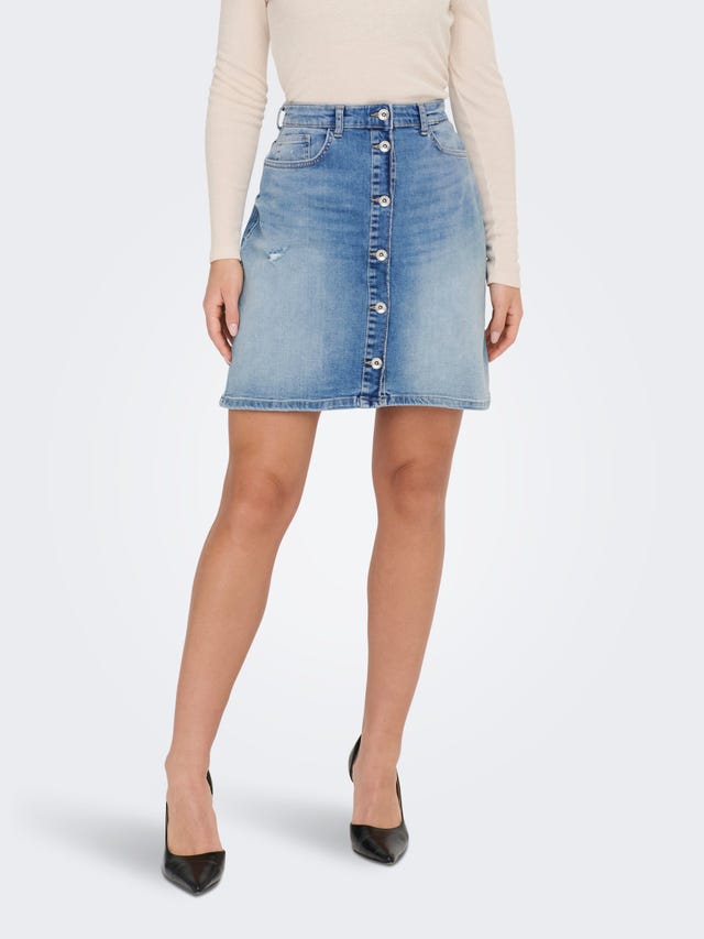 ONLY Denim Mini Skirt - 15293956