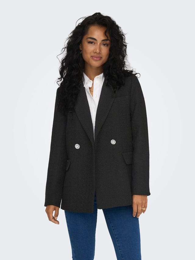 ONLY Blazers Regular Fit Col à revers - 15293957