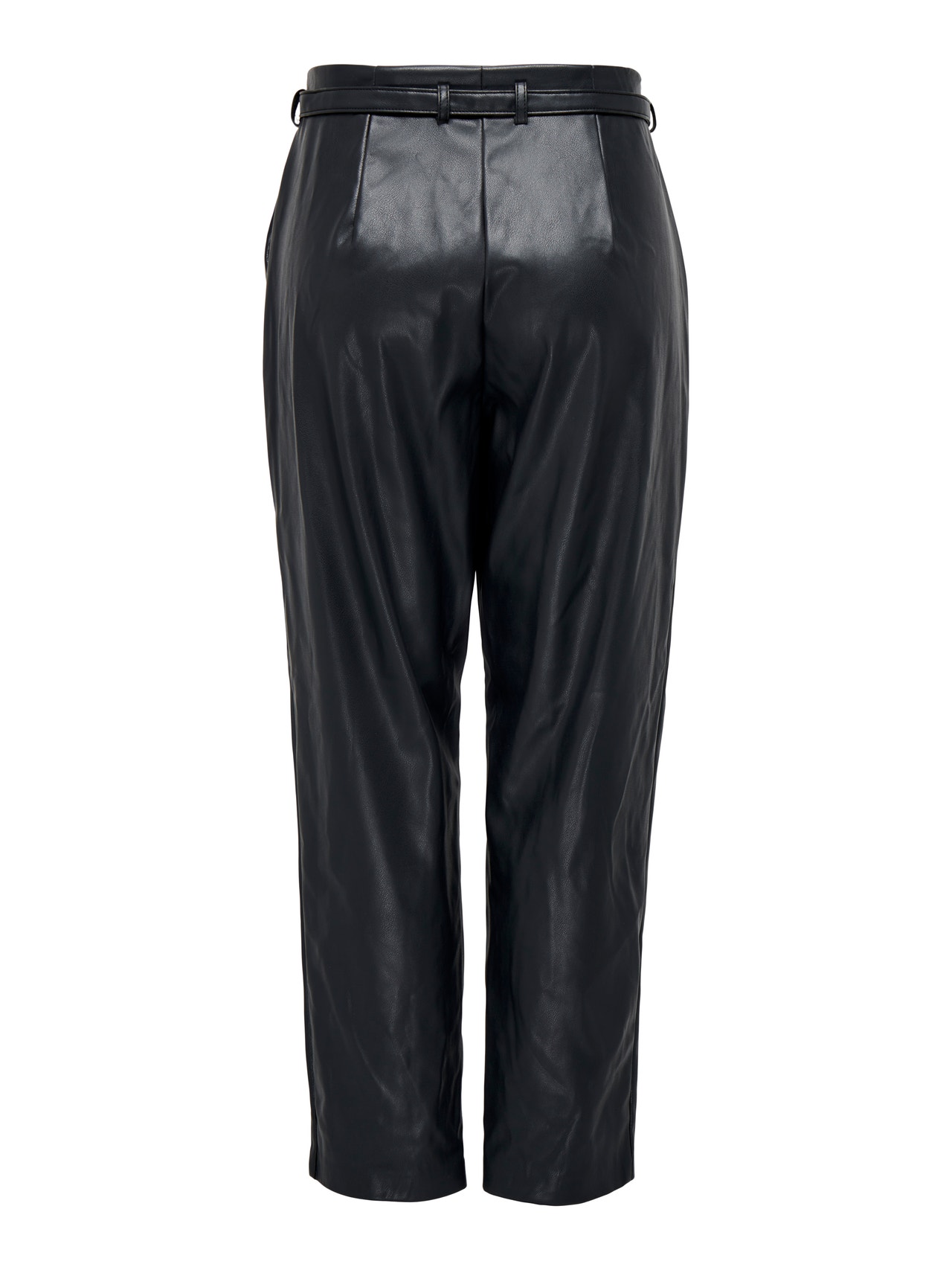 ONLY Pantalons Comfort Fit Taille moyenne -Black Beauty - 15293976