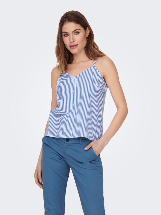 ONLY Top Regular Fit Scollo a V - 15293981