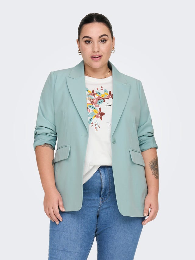 ONLY Blazers Regular Fit Col à revers Curve - 15293988