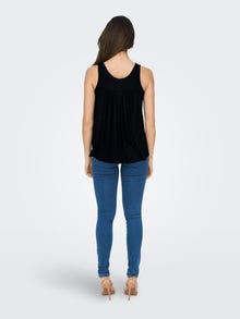 ONLY o-neck top -Black - 15293996