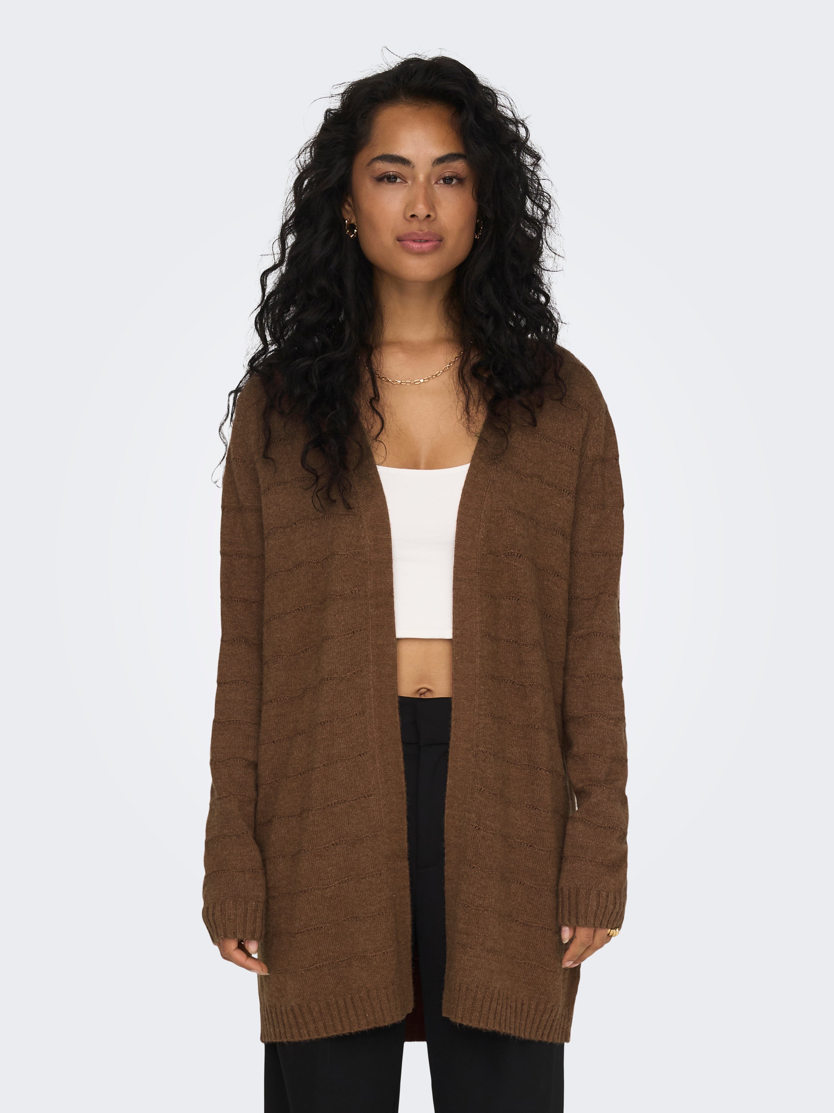 ONLKATIA Strickjacke | Mittelbraun | ONLY®