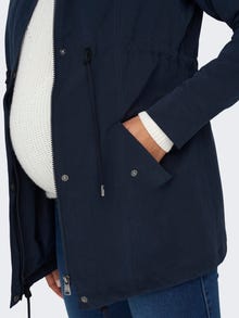 ONLY Mama Overgangs Parka -Night Sky - 15294129