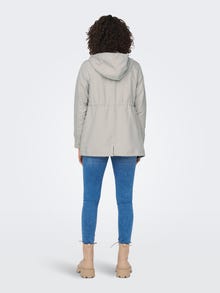 ONLY Mama Overgangs Parka -Silver Lining - 15294129