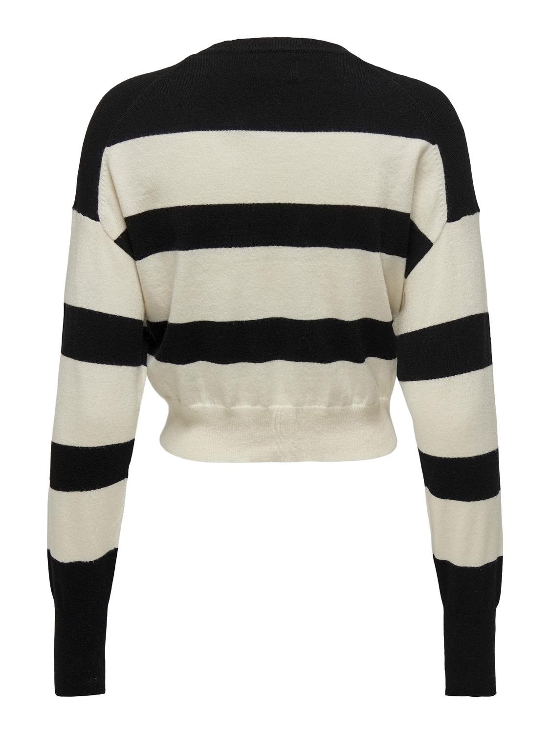 ONLY Pull-overs Col rond -Black - 15294130
