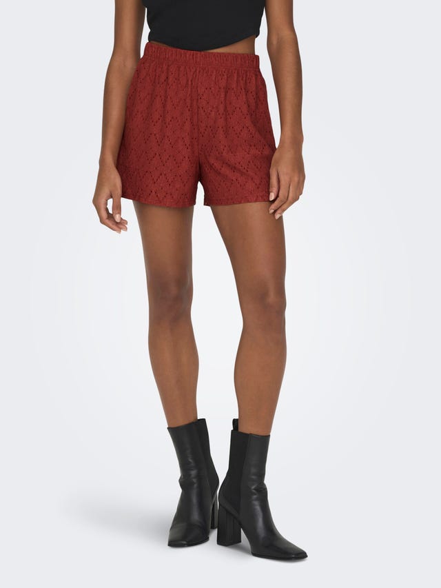 ONLY Normal geschnitten Mittlere Taille Shorts - 15294178