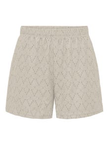 ONLY Regular Fit Middels høy midje Shorts -Pumice Stone - 15294178