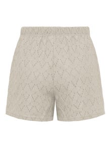 ONLY Regular fit Mellemhøj talje Shorts -Pumice Stone - 15294178