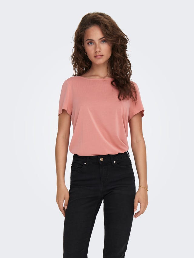 ONLY Tops Regular Fit Col rond - 15294231