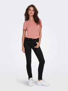 ONLY Regular Fit Round Neck Top -Coral Haze - 15294231