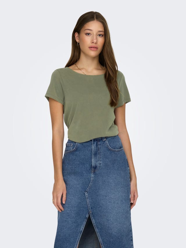 ONLY Regular Fit Round Neck Top - 15294231
