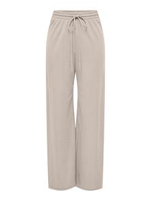ONLY Regular Fit Trousers -Pumice Stone - 15294429