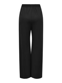ONLY Regular Fit Trousers -Black - 15294429