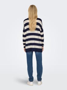 ONLY Knitted o-neck pullover -Maritime Blue - 15294434