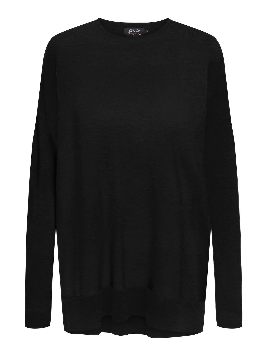 Typischerweise Rückkehr Bild only pullover schwarz weiss etwas Mantel