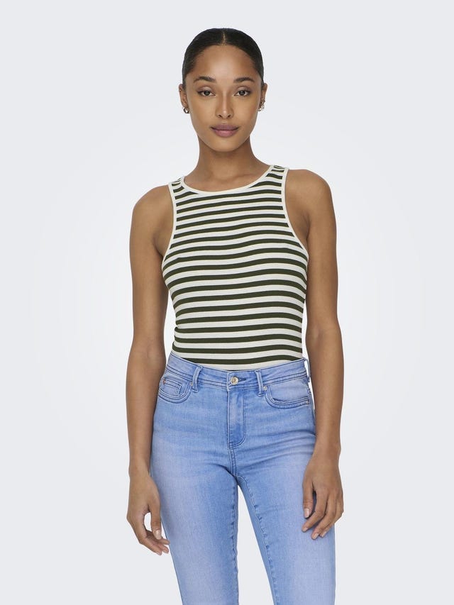ONLY Regular Fit Round Neck Top - 15294448